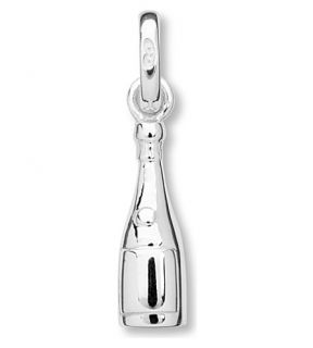 LINKS OF LONDON   Champagne bottle sterling silver charm