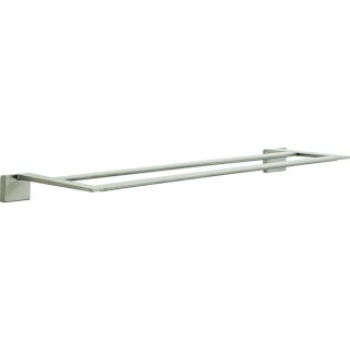 Delta Vero Stainless Double Towel Bar (Common: 24 in; Actual: 26.296 in)