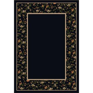 Milliken Appalachia Rectangular Black Transitional Tufted Area Rug (Common: 5 ft x 8 ft; Actual: 5.33 ft x 7.66 ft)