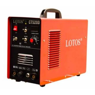Lotos 50 Amp Plasma Cutter with 200 Amp TIG Welder and 200 Amp Stick Welder Combo CT520D