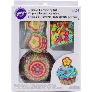 Cupcake Decorating Kit Makes 24   Flower   15688282  
