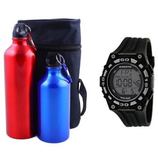 Beatech Heart Rate Monitor with Aluminum Camping Bottle Set   13869225