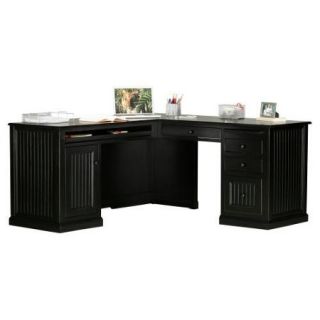 Eagle Furniture Coastal Customizable L Shape Computer Desk