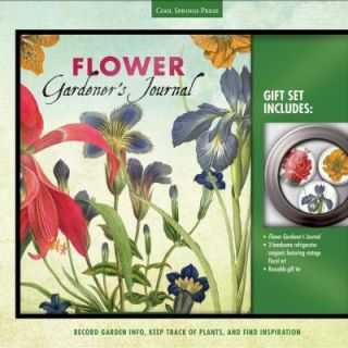 Flower Gardener's Journal and Magnet Gift Set: Record Garden Info, Keep Track of Plants and Find Inspiration 9781591866251
