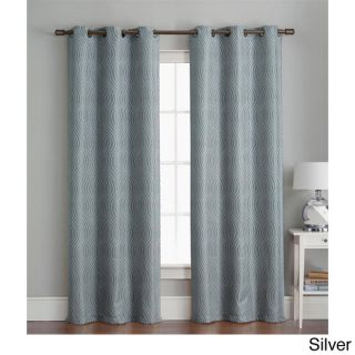 84 Silver Grommet 84 inch Textured Curtain Panel Pair 59ee64f8 6c02
