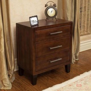 Christopher Knight Home Luna Acacia Wood 3 drawer Cabinet