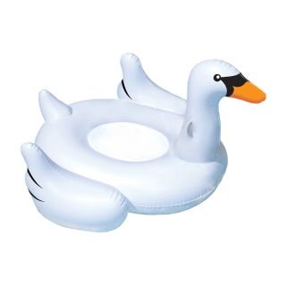 Swimline Giant Swan 2 Seat White Inflatable Ride On