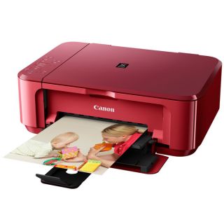 Canon PIXMA MG3520RED Inkjet Multifunction Printer   Color   Photo
