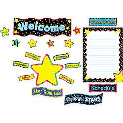 Creative Teaching Press Bulletin Board Set Back To School Stars