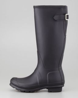 Hunter Boot Flat Adjustable Matte Welly