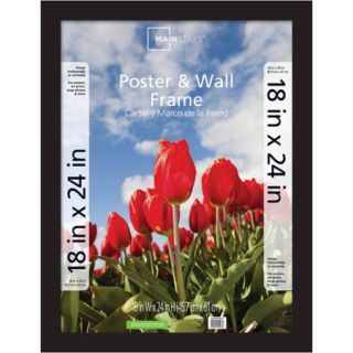 Mainstays 18x24 Wide Gallery Poster and Picture Frame, Black