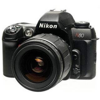 Used Nikon  N80 Camera with 28 80mm D Lens 9878