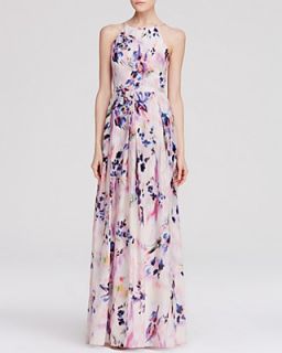 Kay Unger Gown   Floral Print