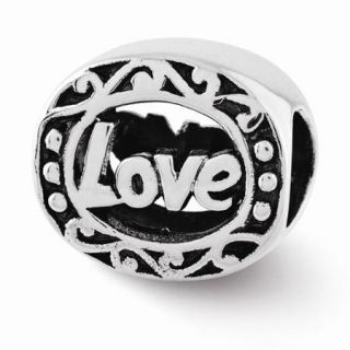 Sterling Silver Reflections Love Bead