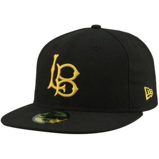 New Era Long Beach State 49ers 59FIFTY Fitted Hat   Black