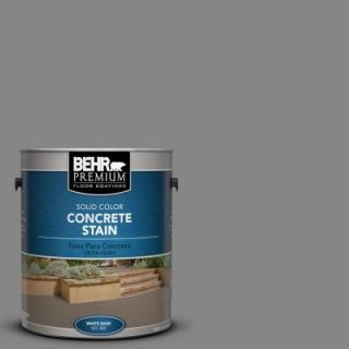 BEHR Premium 1 Gal. #PFC 63 Slate Gray Solid Color Concrete Stain 80001