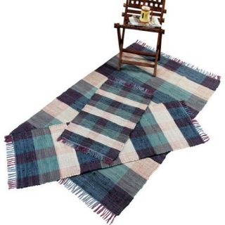 Check Chindi 3 Piece Accent Rug Set