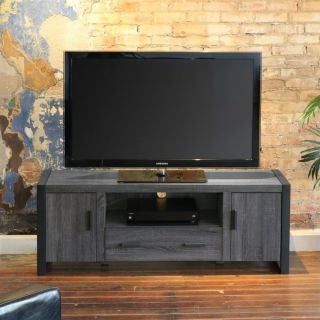 Walker Edison 60" Charcoal Grey Wood TV Stand   W60UBC22CL