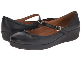 Fitflop F Pop Maryjane Leather All Black