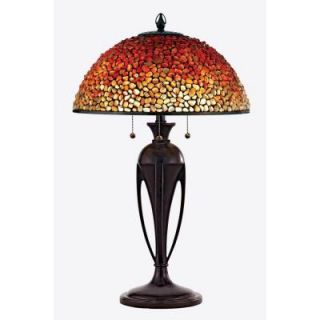 Home Decorators Collection Pomez 29.5 in. Burnt Cinnamon Table Lamp 0686800120
