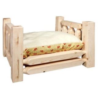 Montana Woodworks Homestead Collection Small Ready to Finish Pet Bed MWHCRDGS