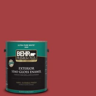 BEHR Premium Plus 1 gal. #P140 7 No More Drama Semi Gloss Enamel Exterior Paint 534001