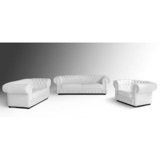 Divani Casa Sir William Leather Sofa Set by VIG Furniture