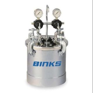 BINKS 83C 220 Pressure Tank, 2.8 G