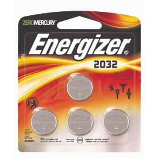 Energizer CR2032 Battery (4 Pack) 2032BP 4