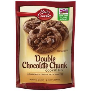 Betty Crocker? Double Chocolate Chunk Cookie Mix 17.5 oz. Pouch