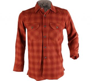 Mens Pendleton Oliver Fitted Shirt   Copper Shadow Plaid