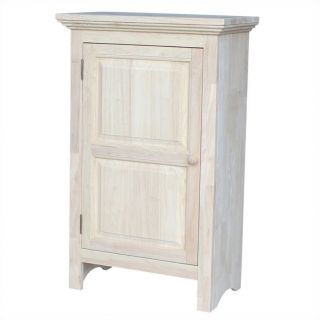 International Concepts Home Accents Unfinished 36" Single Jelly Cabinet   CU 125