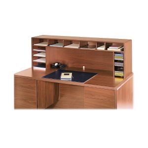 Desktop Organizer,Wood,10 Compartments,57 1/2x12x18,MOK