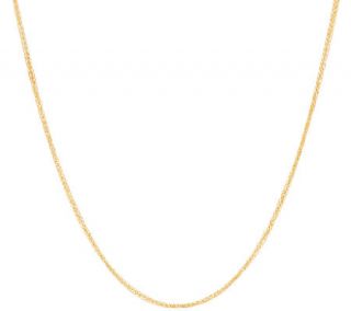 14K Gold 20 Polished Spiga Necklace 2.5g —
