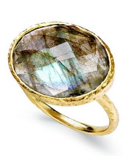Giani Bernini Labradorite Ring (8 1/4 ct. t.w.) in 18k Gold over
