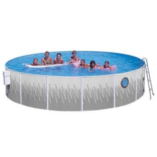 Heritage Pools Seaview Club 18 ft. x 42 in. Round Pool Package with Porthole SVC 1842 JCP