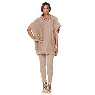 DG2 by Diane Gilman French Terry Hooded Poncho   7905991