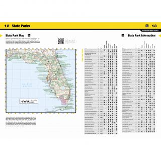 Florida State Recreation Atlas by National Geographic Maps