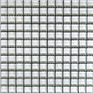 EPOCH Snowbird 1471 Mosaic Glass Mesh Mounted Tile   3 in. x 3 in. Tile Sample SNOW BIRD