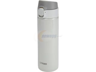 TIGER MMY A048 WP Stainless Steel Bottle 16.2 Ounce White