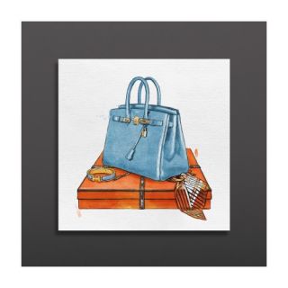 My Bag Collection III Painting Print on Canvas by Oliver Gal