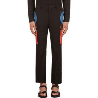 Givenchy Black Radio Graphic Trousers