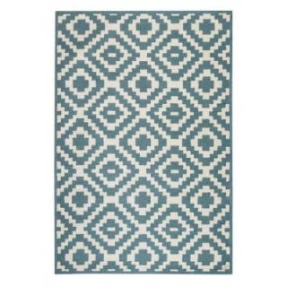 Home Decorators Collection Kilim Blue 5 ft. x 7 ft. 6 in. Area Rug 1545120310