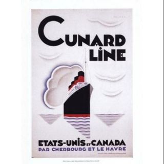 Cunard Line   Canada Poster Print (12 x 18)