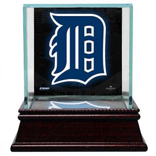 Steiner Sports Single Baseball Glass Display Case with Team Logo Background   D   7503745