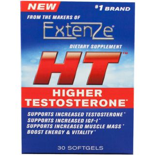 ExtenZe HT Higher Testosterone Dietary Supplement Softgels, 30 count