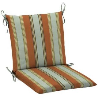 Hampton Bay Fontina Stripe Mid Back Outdoor Chair Cushion AD20552B D9D1