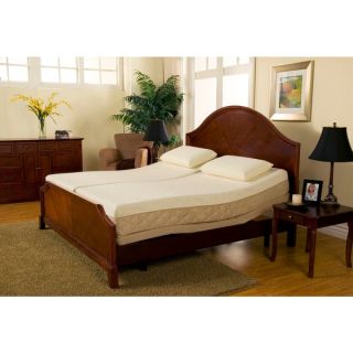 Sleep Zone Supreme Adjustable Bed and 10 inch Hybrid Split King size
