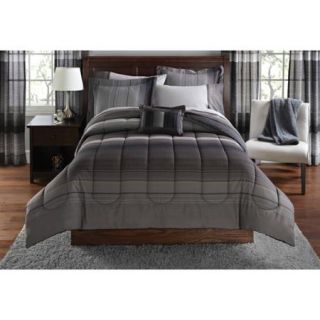 Mainstays Ombre Bed in a Bag Bedding Set
