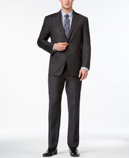 Lauren Ralph Lauren Ultraflex Charcoal Flannel Classic Fit Suit